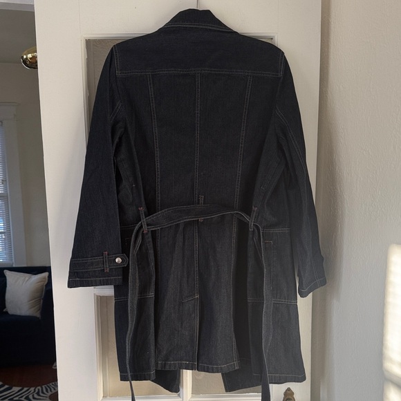 Nine & Compant Denim Trench Coat - Picture 11 of 11